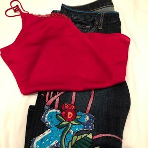 Switch USA Jeans & Express top SET TWO!
